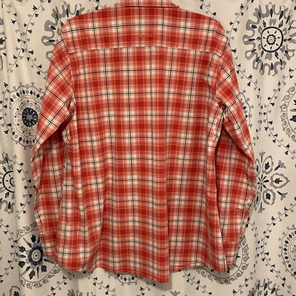 Women's Ariat Rebar LS Western Shirt - Size XXL with Camp Sleeves - Picture 9 of 9